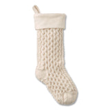 L.L.Bean® Fisherman's Knit Christmas Stocking, 7.5 x 24, Cream (LLB521380459) Each