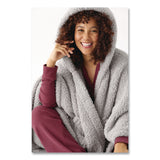 L.L.Bean® Cozy Sherpa Wearable Throw, 58 x 60, Gray (LLB5148468281) Each