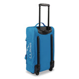 L.L.Bean® Adventure 22" Polyester Telescoping Carry-On Travel Duffel with Wheels, 22 x 12 x 9, Medium Blue (LLB5207112301) Each