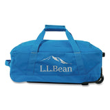 L.L.Bean® Adventure 22" Polyester Telescoping Carry-On Travel Duffel with Wheels, 22 x 12 x 9, Medium Blue (LLB5207112301) Each