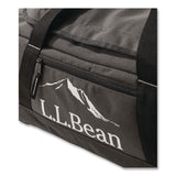 L.L.Bean® Adventure 22" Polyester Telescoping Carry-On Travel Duffel with Wheels, 22 x 12 x 9, Alloy Gray (LLB52071138374) Each