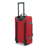 L.L.Bean® Adventure 22" Polyester Telescoping Carry-On Travel Duffel with Wheels, 22 x 12 x 9, Dark Red (LLB52071141385) Each