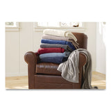 L.L.Bean® Wicket Plush Throw, 50 x 60, Mountain Red (LLB302781440) Each