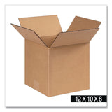 National Brand Shipping Boxes, Regular Slotted Container (RSC), 8" x 8" x 8", Kraft, 25/Bundle (WLB80808) 1 BD