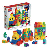 Mattel MEGA BLOKS ABC Musical Train, Preschool, 46 Pieces (MTTFWK22) Each