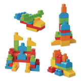 Mattel MEGA BLOKS Let's Build It, Ages 1 to 3, 40 Pieces (MTTHKN40) Each