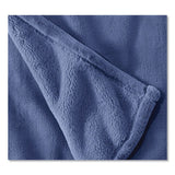 L.L.Bean® Wicked Plush Throw, 50 x 60, Bayside Bue Heather (LLB3027815845) Each