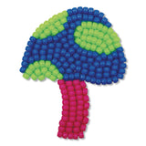 Creativity Street® Pony Beads, Plastic, 0.24" x 0.35", Assorted Neon Colors, 1,000/Pack (PAC2323379) Pack of 1000