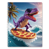 Eccolo One-Subject Notebook, Wide/Legal Rule, Dino or Shark, Randomly Assorted, (80) 11 x 8.5 Sheets (WLBST845D) Each