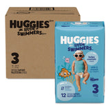 Huggies® Little Swimmers, Size 3, 16 lbs to 26 lbs, 12/Pack, 8 Packs/Carton (KCM18339) Case of 8