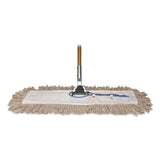 Rubbermaid® Commercial 24" Snap-On Dust Mop Wire Frame, 24 x 5, Metal, Black (RCPM25312) Each