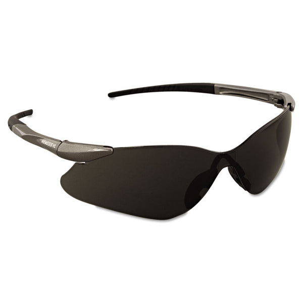 KleenGuard™ Nemesis VL Safety Glasses, Gunmetal Frame, Smoke Uncoated Lens (KCC25704)