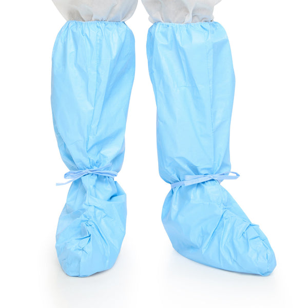 Hi Guard® Boot Cover X-Large Knee High Nonskid Sole Blue NonSterile (221999_PK) 1/PK
