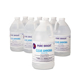 Pure Bright® Clear Ammonia, 64 oz Bottle, 8/Carton (KIK19703575033)