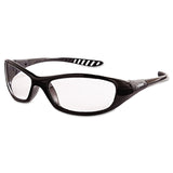 KleenGuard™ V40 HellRaiser Safety Glasses, Black Frame, Clear Lens (ANS20539) Each