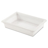 Rubbermaid® Commercial Food/Tote Boxes, 8.5 gal, 26 x 18 x 6, White, Plastic (RCP3508WHI) Each