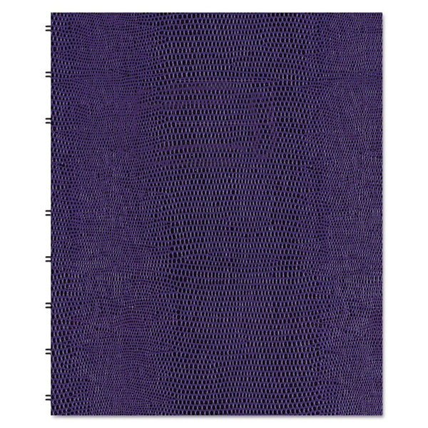 Blueline® MiracleBind Notebook, 1-Subject, Medium/College Rule, Purple Cover, (75) 9.25 x 7.25 Sheets (REDAF915086)