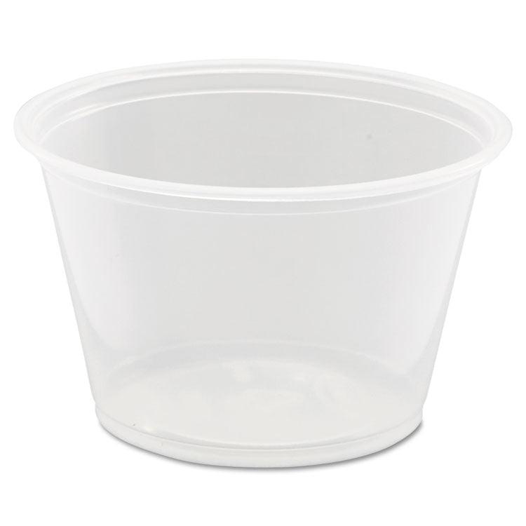 Dart® Conex Complements Portion/Medicine Cups, 4 oz, Clear, 125/Bag, 20 Bags/Carton (DCC400PC) Case of 2500