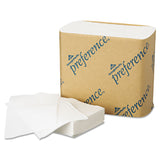 Georgia Pacific® Professional Singlefold Interfolded Bathroom Tissue, Septic Safe, 1-Ply, White, 400 Sheets/Pack, 60 Packs/Carton (GPC10101) Case of 60