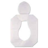 HOSPECO® Health Gards Toilet Seat Covers, Half-Fold, 14.25 x 16.5, White, 250/Pack, 4 Packs/Carton (HOSHG1000)