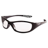 KleenGuard™ V40 HellRaiser Safety Glasses, Black Frame, Clear Anti-Fog Lens (KCC28615) Each