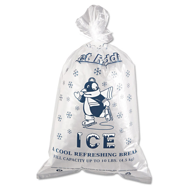 Inteplast Group Ice Bags, 1.5 mil, 12" x 21", Clear, 1,000/Carton (IBSIC1221)