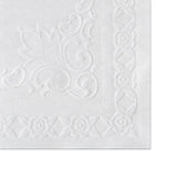 Hoffmaster® Classic Embossed Straight Edge Placemats, 10 x 14, White, 1,000/Carton (HFM601SE1014) Case of 1000