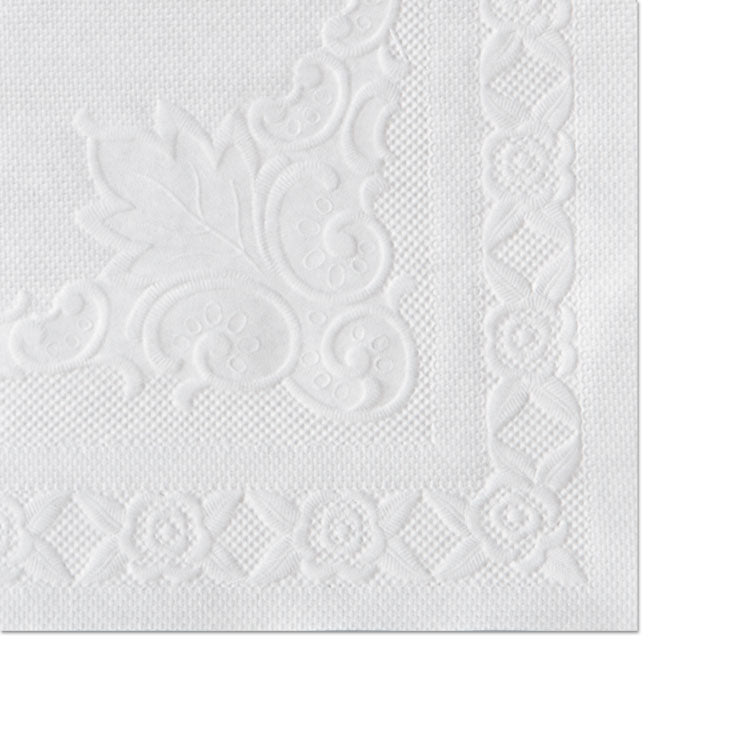 Hoffmaster® Classic Embossed Straight Edge Placemats, 10 x 14, White, 1,000/Carton (HFM601SE1014) Case of 1000
