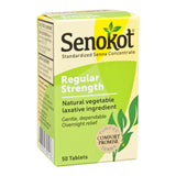 Senokot® Laxative Tablet 50 per Bottle 8.6 mg Strength Sennosides (830858_BT) 1/BT