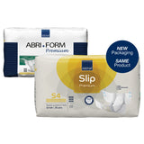 Abena® Slip Premium S4 Unisex Adult Incontinence Brief Small Disposable Heavy Absorbency (1218198_CS) 75/CS
