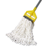 Clean Room Mop Head, Rayon, Loop-End, Medium, White, 12/Carton (T300WH) Case of 12