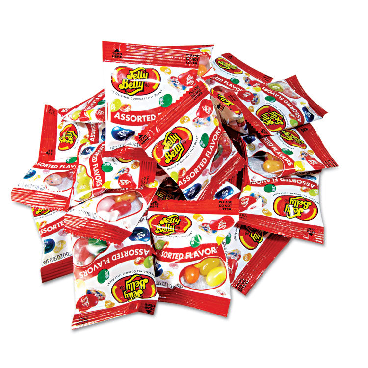 Jelly Belly® Jelly Beans, Assorted Flavors, 300/Carton (OFX72692) 1 Bag