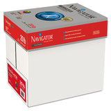 Navigator® Platinum Paper, 99 Bright, 20 lb Bond Weight, 8.5 x 11, White, 500 Sheets/Ream, 10 Reams/Carton (SNANPL1120) 10 Reams