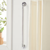 drive™ Wall Grab Bar Chrome Finish Knurled Steel (839763_EA) 1/EA