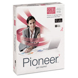 Pioneer Premium Multipurpose Paper, 99 Bright, 22 lb Bond Weight, 8.5 x 11, Bright White, 500 Sheets/Ream, 10 Reams/Carton (SNAPIO1122F) 10 Reams