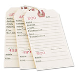 Avery® Repair Tags, 5.25 x 2.63, Manila, 500/Box (AVE15030) Box of 500