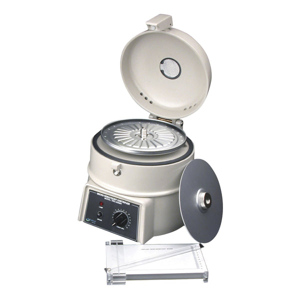 McKesson Microhematocrit Centrifuge 24 Place Horizontal Rotor Fixed Speed 12,000 RPM (883760_EA) 1/EA