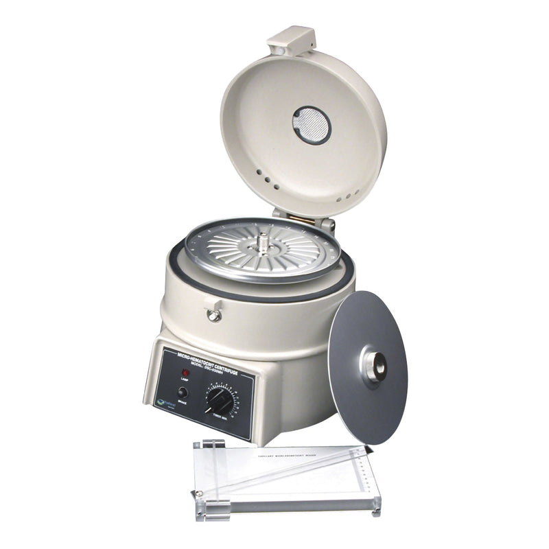 McKesson Microhematocrit Centrifuge 24 Place Horizontal Rotor Fixed Speed 12,000 RPM (883760_EA) 1/EA