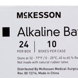 McKesson Alkaline Battery AA Cell 1.5V Disposable 24 Pack (911657_CS) 240/CS