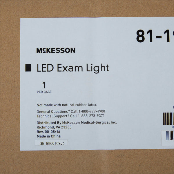 McKesson Exam Light Floor Standing LED Bulb 12 Watt Beige Lamp (1029929_EA) 1/EA