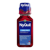 NyQuil® Cold & Flu Cold and Cough Relief 650 mg - 30 mg - 12.5 mg / 30 mL Strength Liquid 8 oz. (829817_EA) 1/EA