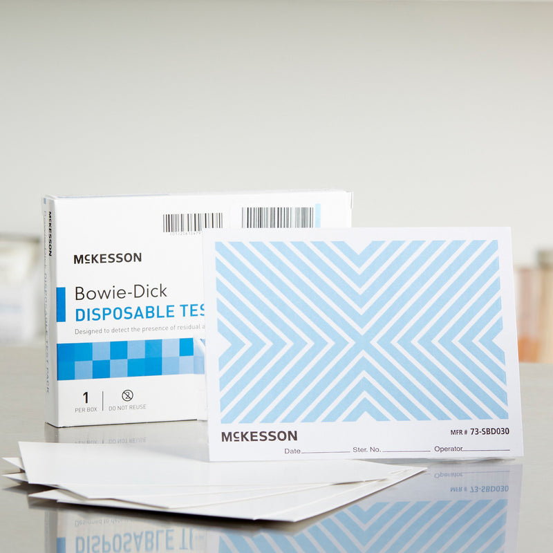 McKesson Sterilization Bowie-Dick Test Pack Steam (524874_CS) 30/CS