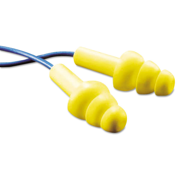3M™ E-A-R UltraFit Ear Tracer Earplugs, Corded, NRR 25, 100 Pairs/Box (MMM3404007) 100 Pairs