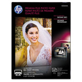 HP Premium Plus Photo Paper, 11.5 mil, 5 x 7, Glossy White, 60/Pack (HEWCR669A)