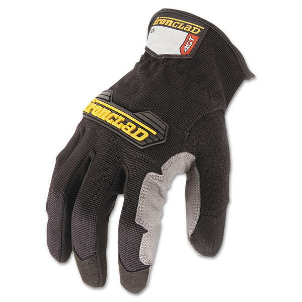 Ironclad Workforce Glove, Large, Gray/Black, Pair (IRNWFG04L)