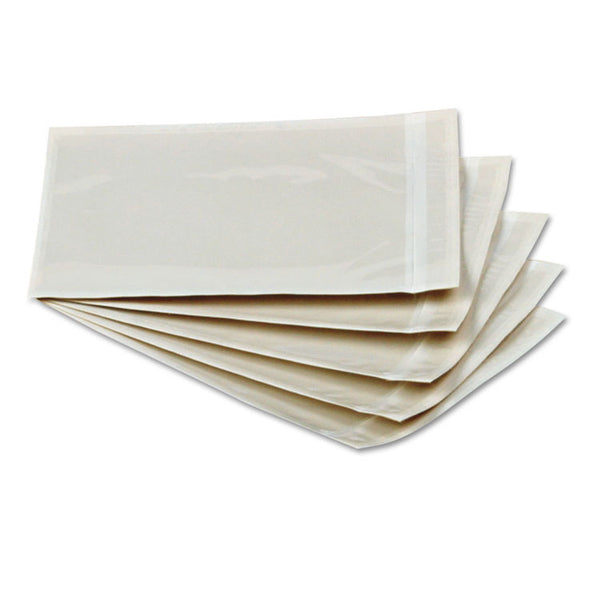 Quality Park™ Self-Adhesive Packing List Envelope, Clear Front: Full-Size Window, 4.5 x 6, Clear, 1,000/Carton (QUA46996) Case of 1000