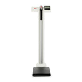 seca® 777 Physician Column Scale Digital Display 550 lbs. / 250 kg Capacity White Battery Operated (1180371_EA) 1/EA