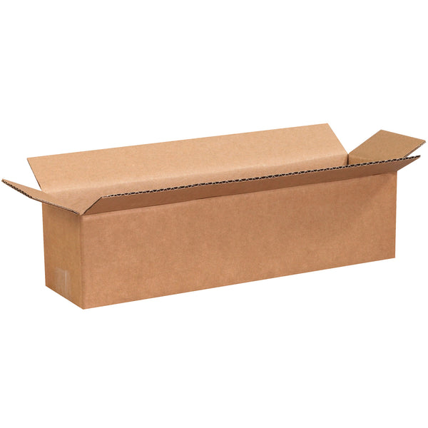 16 x 4 x 4" Long Corrugated Boxes (1644) Bundle Of 25