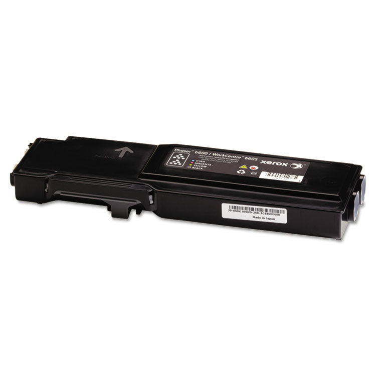 Xerox® 106R02244 Toner, 3,000 Page-Yield, Black (XER106R02244)