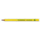 Ticonderoga Ticonderoga Beginners Woodcase Pencil with Microban Protection, HB (#2), Black Lead, Yellow Barrel, Dozen (DIX13080) 1 Dozen